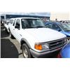 Image 1 : 1996 WHITE FORD RANGER XL PICK UP