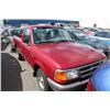 Image 1 : 1996 RED FORD RANGER XL PICK UP TRUCK