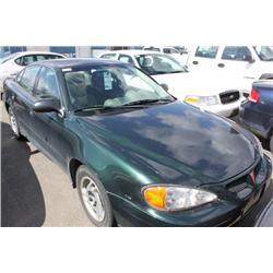 2003 GREEN PONTIAC GRAND AM 4DR SEDAN