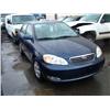Image 1 : 2006 BLUE TOYOTA COROLLA LE 4DR SEDAN