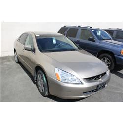 2005 BROWN HONDA ACCORD 4DR SEDAN