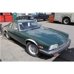 1988 GREEN JAGUAR XJS 2DR COUPE