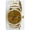 Image 3 : Authentic Rolex Oyster Perpetual Date Watch, Gold Plated Bracelet 66.43g