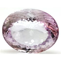 Natural Pink Amethyst Oval Cut 37x30mm estimated 1 pc per lot 122.20ctw