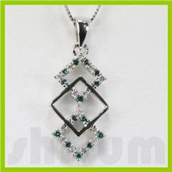 Genuine 0.33ctw Diamond Necklace 14K Gold 2.28g