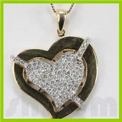 Genuine 0.71ctw Diamond Necklace 14K Gold 4.74g