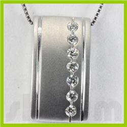 Genuine 0.22ctw Diamond Necklace 14K Gold 4.04g