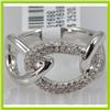 Image 1 : Genuine 0.39 ctw 18k Diamond White Gold Ring