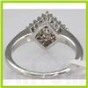 Image 3 : Genuine 0.51 ctw Diamond Ring 18K White Gold
