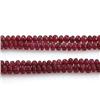 Image 2 : Natural Ruby Necklace 2 Rows Round Cut 434.40 total ctw L-2