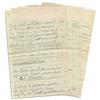 Image 1 : Sirhan Sirhan Handwritten Notes