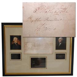 George Washington and Thomas Jefferson DS