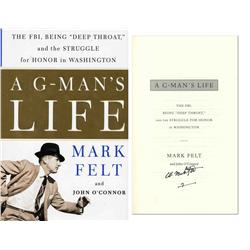 Mark Felt ''Deep Throat'' Signed Book