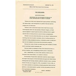 JFK 1961 Executive Order