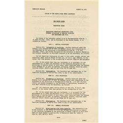 JFK Press Release 1961