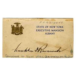 Franklin D. Roosevelt Signature