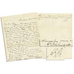 Ambrose Burnside Civil War-Dated ALS