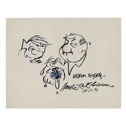 Ketcham ''Dennis'' Sketch Signed