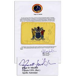 Apollo 14 NJ State Flag Flown