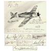 Image 1 : Luftwaffe Aces Signed Sketch