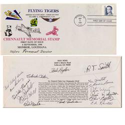 Flying Tigers FDC Signed