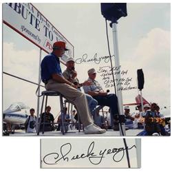 Chuck Yeager ''Flying Aces'' Signed