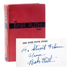 Babe Ruth Signed 1948 Book