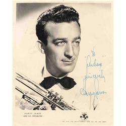 Harry James Signed Photo