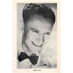 Sammy Kaye Signed Photo 1941