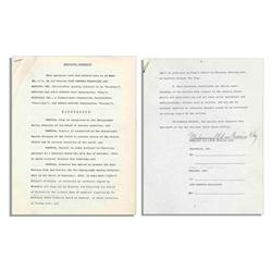 Muhammad Ali Contract Signed