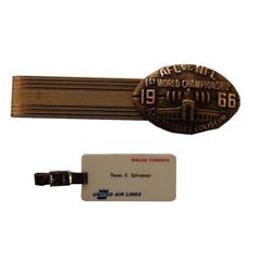 Tex Schramm Press Pin