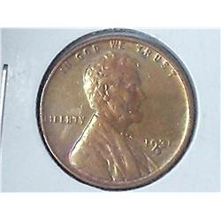 1931-D LINCOLN CENT (UNC)