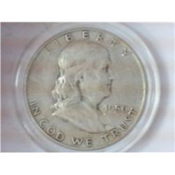 1950-D FRANKLIN HALF DOLLAR
