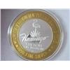 Image 1 : FLAMINGO HILTON CASINO $10 SILVER TOKEN (UNC)