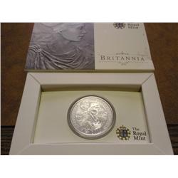 2010 UNITED KINGDOM BRITANNIA 2 POUND COIN (UNC)