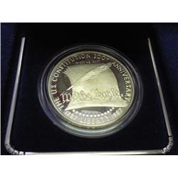 1987 US CONSTITUTION SILVER DOLLAR PF