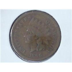 1866 INDIAN HEAD CENT