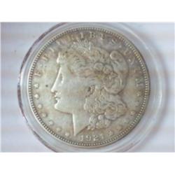 1921-D MORGAN SILVER DOLLAR