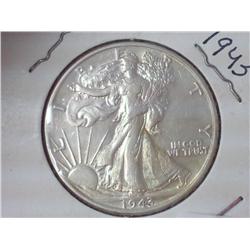 1943 WALKING LIBERTY HALF DOLLAR