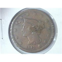 1841 US LARGE CENT