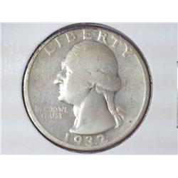 1932-D WASHINGTON QUARTER (KEY DATE)