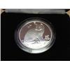 Image 1 : 1990 ISLE OF MAN PROOF CAT CROWN 1 TROY OZ SILVER