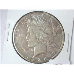 1928 PEACE SILVER DOLLAR (KEY DATE)