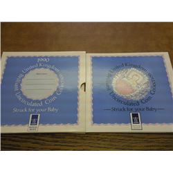 1990 UNITED KINGDOM UNC COIN SET
