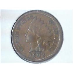 1893 INDIAN HEAD CENT (VERY FINE)