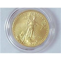 2005 US $5 GOLD COIN (UNC) 1/10 OZ FINE GOLD