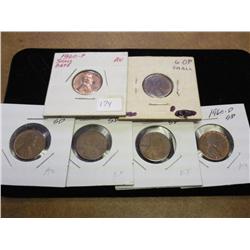 2-1960 & 4-1960-D SMALL DATE LINCOLN CENTS