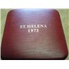 Image 3 : 1973 ST. HELENA 25 PENCE PROOF STERLING SILVER