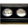 Image 2 : 1999 YELLOWSTONE 2 COIN SET PF & UNC