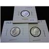 Image 1 : 3-1963 ROOSEVELT SILVER DIMES (UNC)